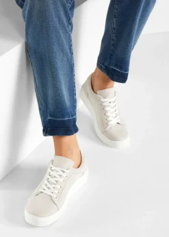 bonprix bonprix Zapatillas con plataforma Beige