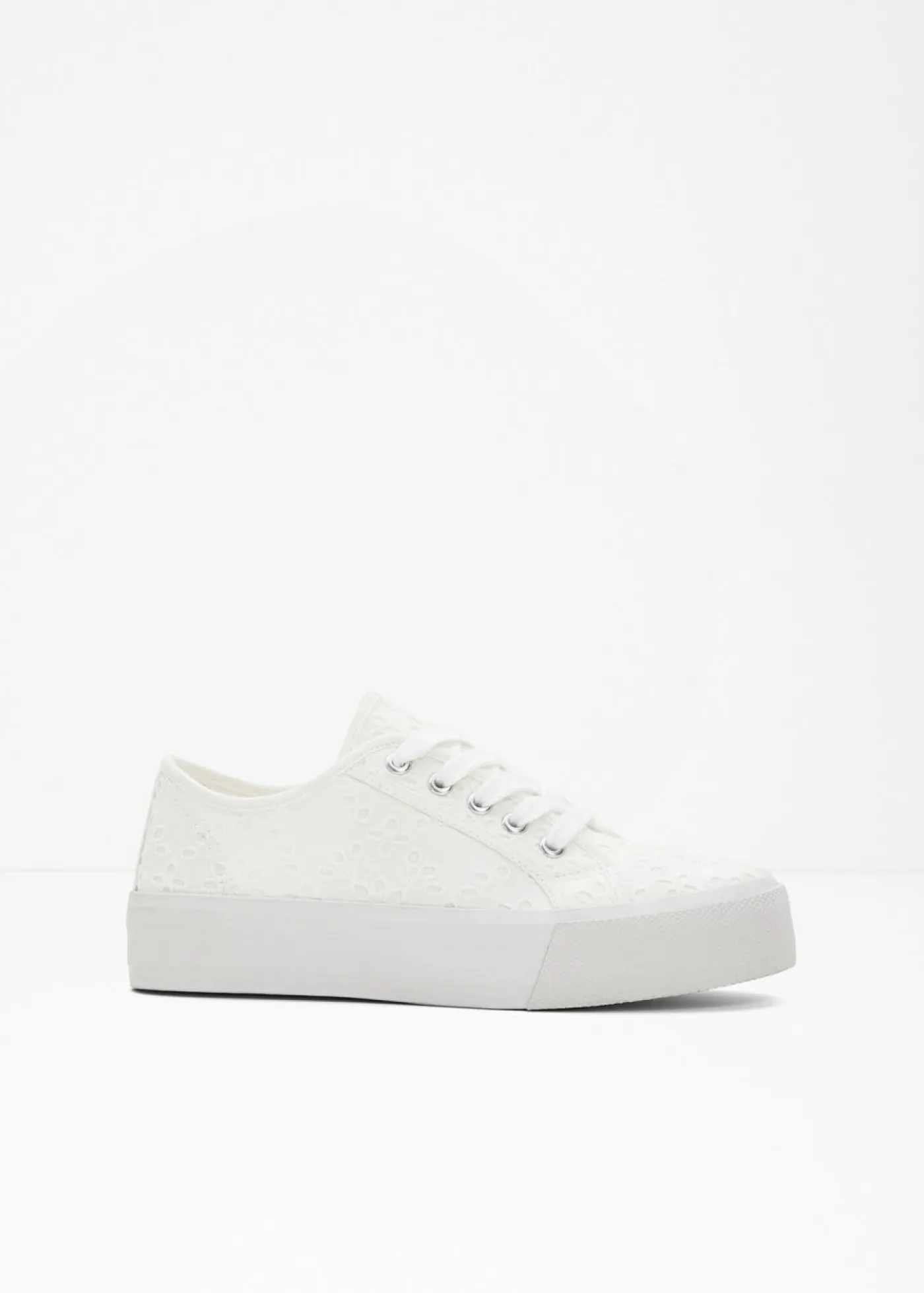 bonprix bonprix Zapatillas con plataforma Blanco Discount