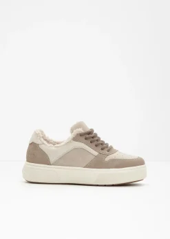 bonprix Rieker Zapatillas con plataforma cómodas y forradas de Rieker Beige Sale