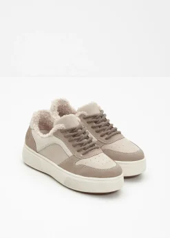 bonprix Rieker Zapatillas con plataforma cómodas y forradas de Rieker Beige Sale