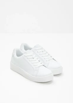 bonprix bonprix Zapatillas con plataforma Blanco Clearance