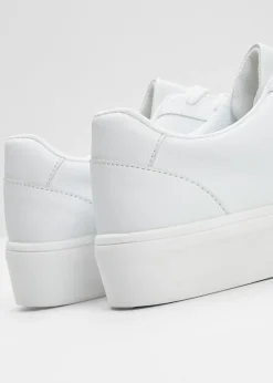bonprix bonprix Zapatillas con plataforma Blanco Clearance