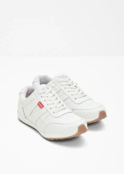 bonprix bonprix Zapatillas de piel Blanco Discount