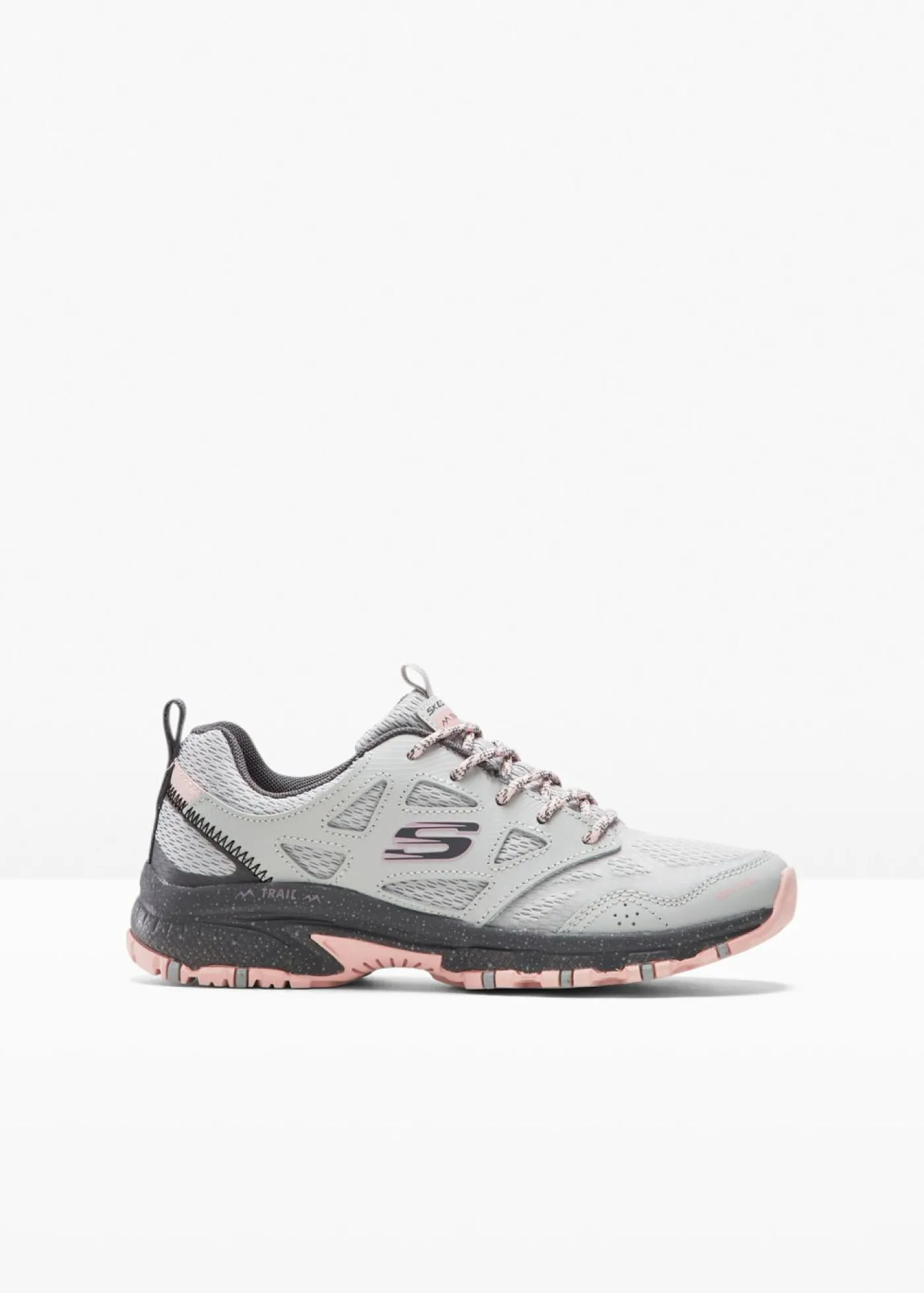 bonprix Skechers Zapatillas de senderismo Skechers con espuma viscoelástica gris/rosa caliente Outlet