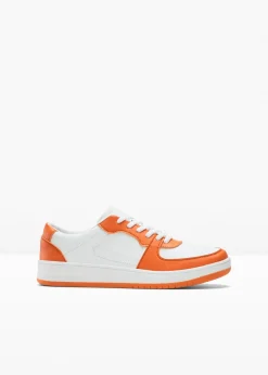 bonprix bonprix Zapatillas deportivas Blanco-naranja Outlet