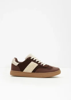 bonprix bonprix Zapatillas deportivas marrón oscuro-gris guijarro