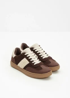 bonprix bonprix Zapatillas deportivas marrón oscuro-gris guijarro