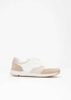 bonprix bonprix Zapatillas deportivas Blanco/beige/lila empolvado Discount
