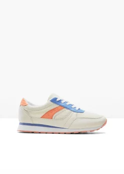 bonprix bonprix Zapatillas deportivas beige-naranja-azul Outlet