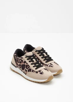 bonprix bonprix Zapatillas deportivas estampado leo beige Best