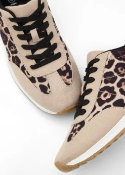 bonprix bonprix Zapatillas deportivas estampado leo beige Best