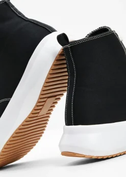 bonprix bonprix Zapatillas deportivas altas con plataforma Negro Clearance