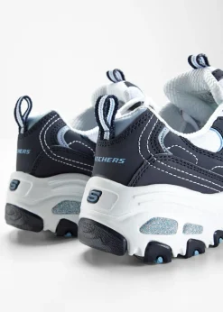bonprix Skechers Zapatillas deportivas chunky de piel de Skechers Azul marino-blanco Best