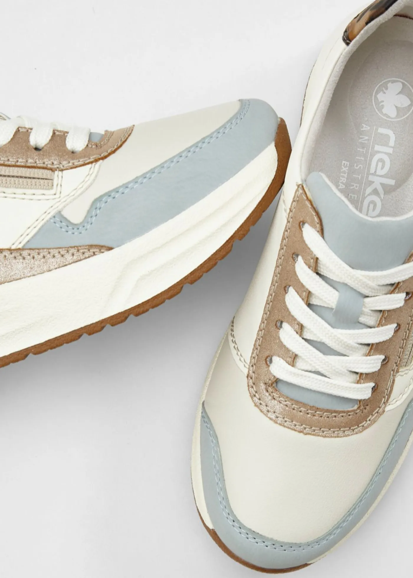 bonprix Rieker Zapatillas deportivas cómodas de Rieker en ancho cómodo con plataforma Blanco Best