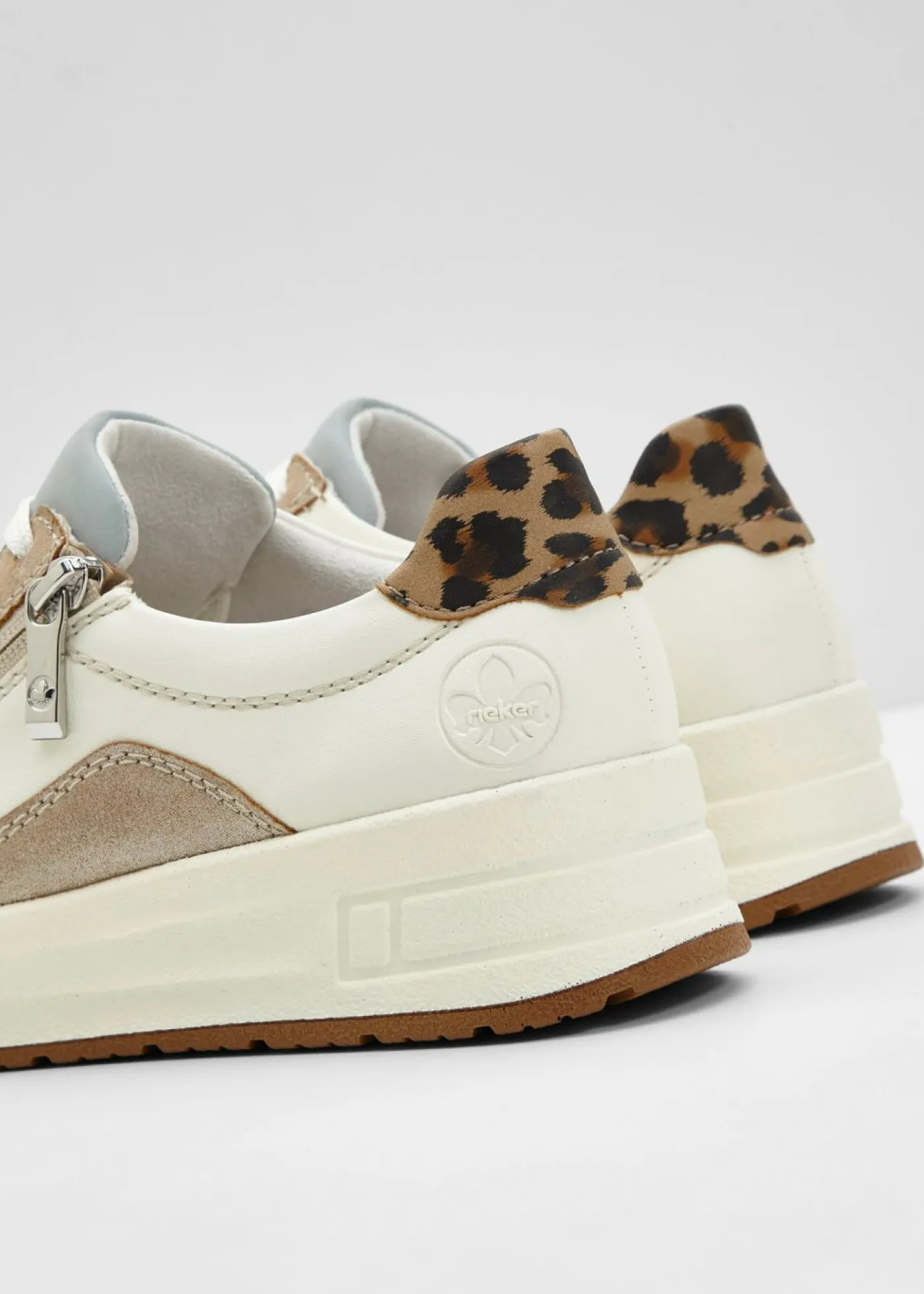 bonprix Rieker Zapatillas deportivas cómodas de Rieker en ancho cómodo con plataforma Blanco Best