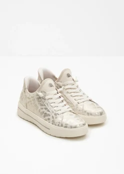 bonprix Jana Zapatillas deportivas cómodas de Jana sin cordones con ancho cómodo estampado leo oro Sale
