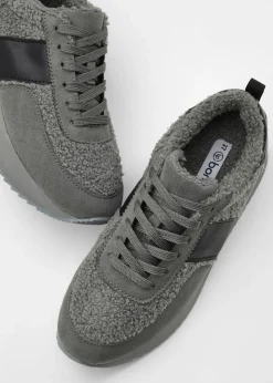 bonprix bonprix Zapatillas deportivas con plataforma Gris