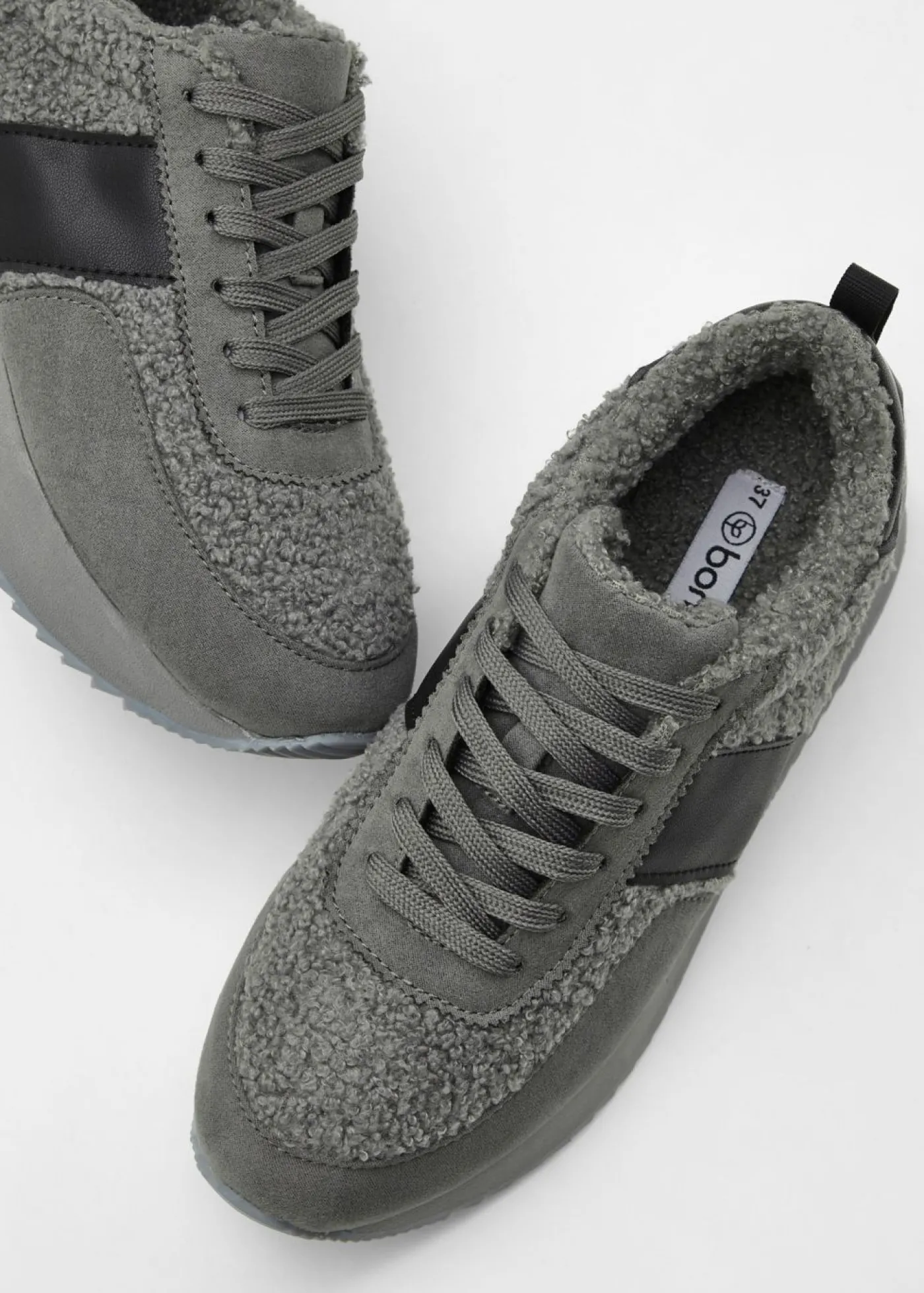bonprix bonprix Zapatillas deportivas con plataforma Gris