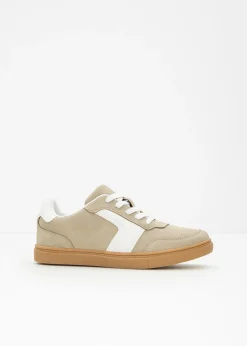 bonprix bonprix Zapatillas deportivas de estilo retro Arena claro/blanco Best