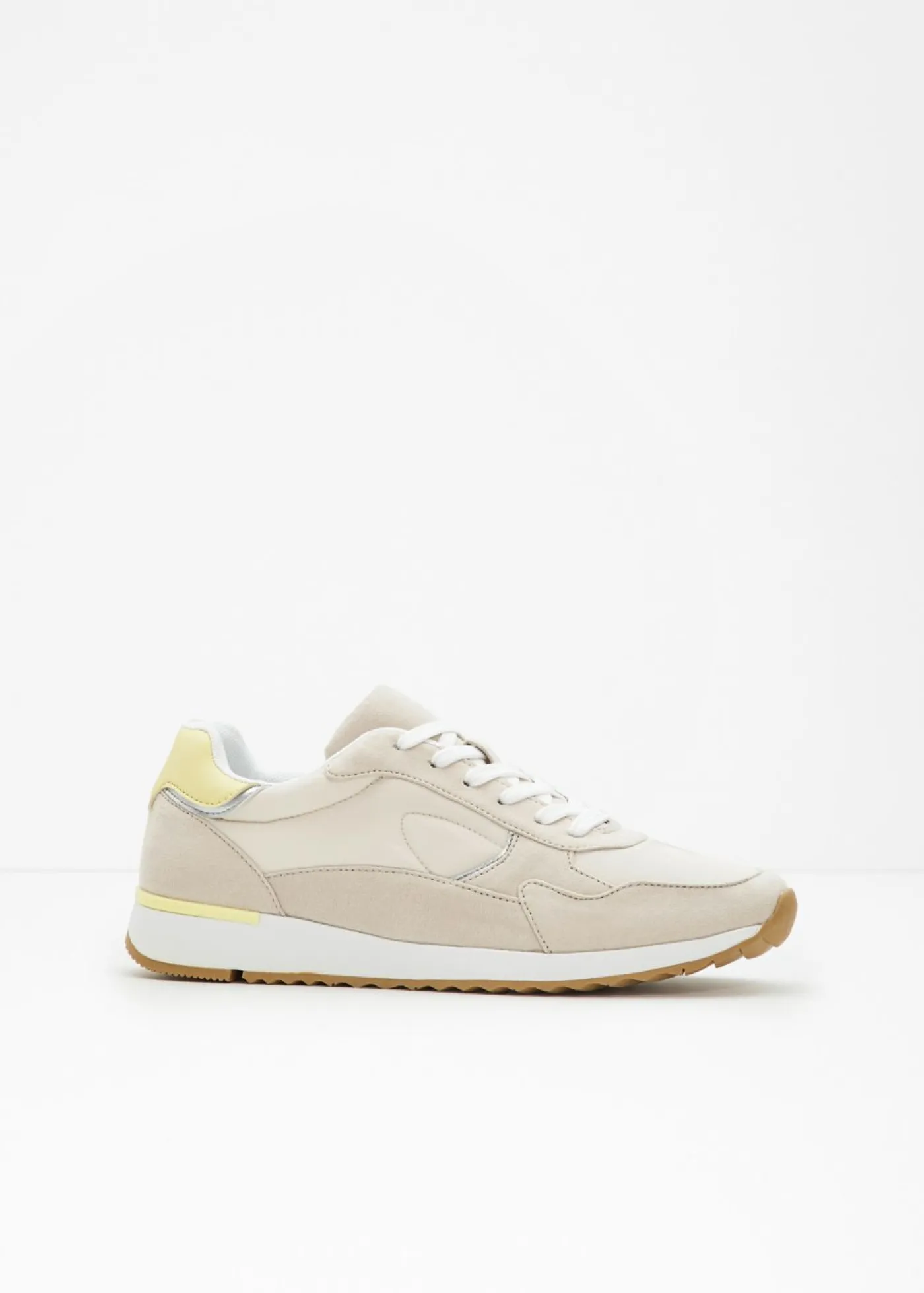 bonprix bonprix Zapatillas deportivas de estilo retro crudo-amarillo claro Best