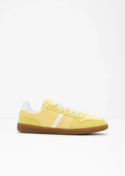 bonprix bonprix Zapatillas deportivas de estilo retro Amarillo claro Clearance