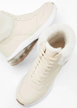 bonprix bonprix Zapatillas deportivas de caña alta Beige