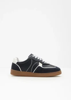 bonprix bonprix Zapatillas deportivas de estilo retro Azul marino Online