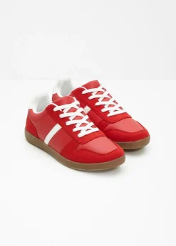 bonprix bonprix Zapatillas deportivas de estilo retro fresa Sale