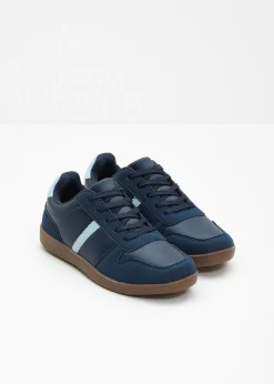 bonprix bonprix Zapatillas deportivas de estilo retro Azul marino + azul claro Hot