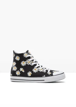 bonprix bonprix Zapatillas deportivas de caña alta negro floral Sale