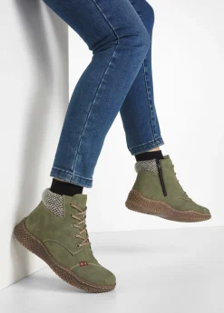 bonprix Rieker Zapatillas deportivas de caña alta de Rieker Caqui Clearance