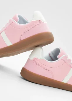 bonprix bonprix Zapatillas deportivas de estilo retro rosa pálido