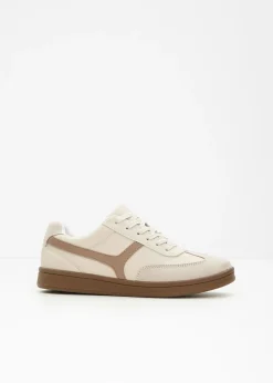 bonprix bonprix Zapatillas deportivas de estilo retro arena claro/marrón castaño