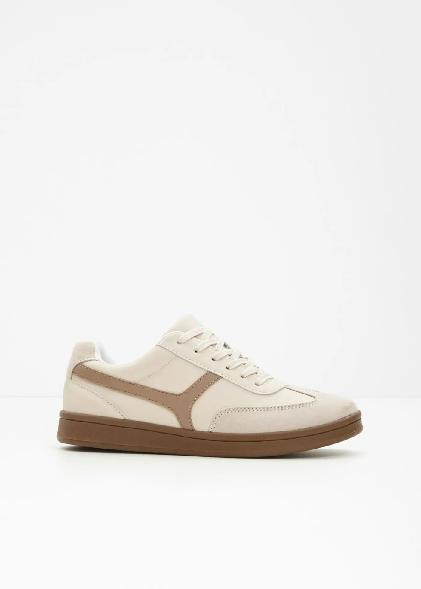 bonprix bonprix Zapatillas deportivas de estilo retro arena claro/marrón castaño