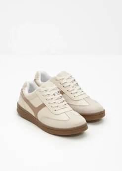 bonprix bonprix Zapatillas deportivas de estilo retro arena claro/marrón castaño