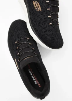 bonprix Skechers Zapatillas deportivas Skechers con espuma viscoelástica Negro con estampado de leopardo Best
