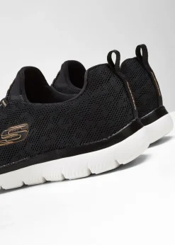 bonprix Skechers Zapatillas deportivas Skechers con espuma viscoelástica Negro con estampado de leopardo Best