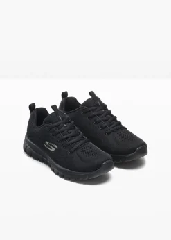 bonprix Skechers Zapatillas deportivas Skechers con espuma viscoelástica Negro Hot