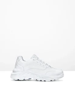 bonprix bonprix Zapatillas deportivas tipo chunky con suela ligera Blanco Sale