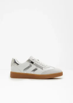 bonprix Marco Tozzi Zapatillas Marco Tozzi con look retro Blanco-plata Discount