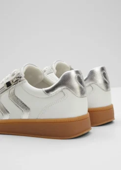 bonprix Marco Tozzi Zapatillas Marco Tozzi con look retro Blanco-plata Discount