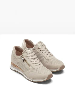 bonprix Marco Tozzi Zapatillas Marco Tozzi con cremallera Beige Best