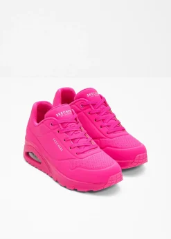 bonprix Skechers Zapatillas Skechers con espuma viscoelástica Rosa neón Sale