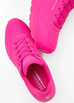 bonprix Skechers Zapatillas Skechers con espuma viscoelástica Rosa neón Sale