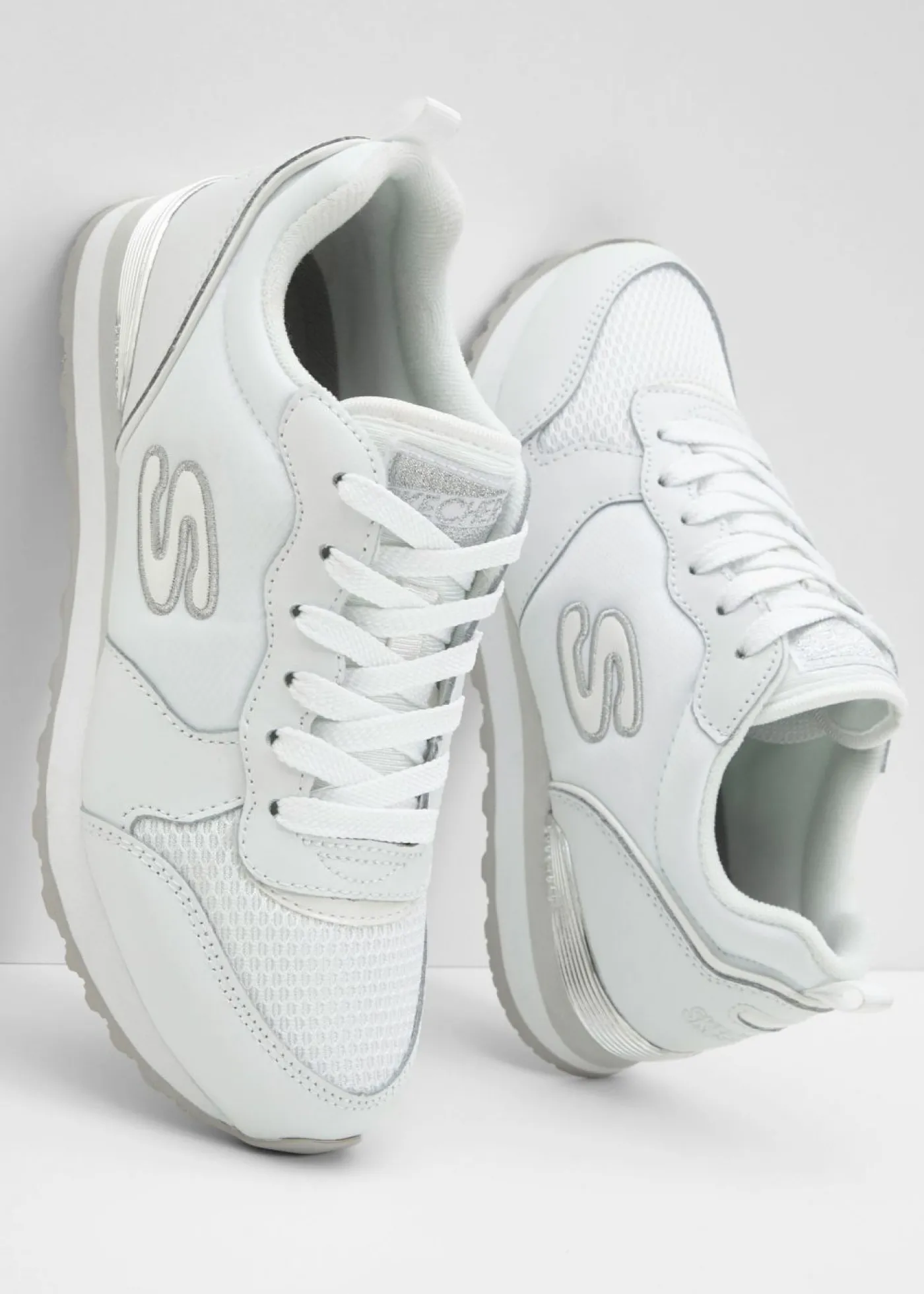 bonprix Skechers Zapatillas Skechers con espuma viscoelástica Blanco Online