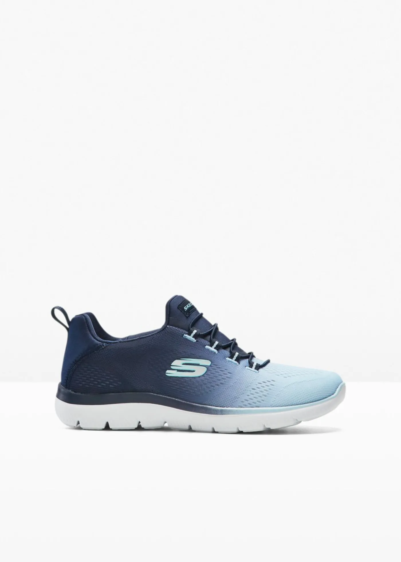 bonprix Skechers Zapatillas Skechers con espuma viscoelástica Azul Clearance