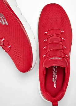 bonprix Skechers Zapatillas Skechers con espuma viscoelástica Rojo