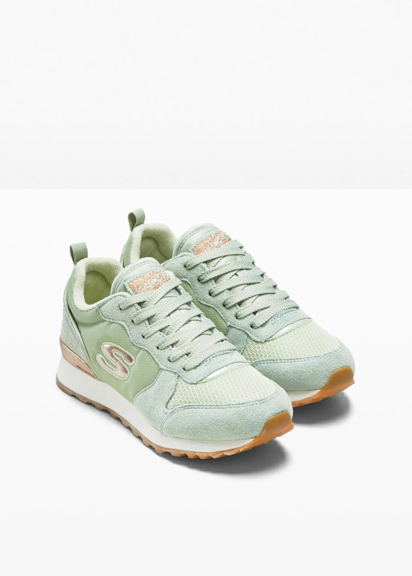 bonprix Skechers Zapatillas Skechers con espuma viscoelástica Verde menta Sale