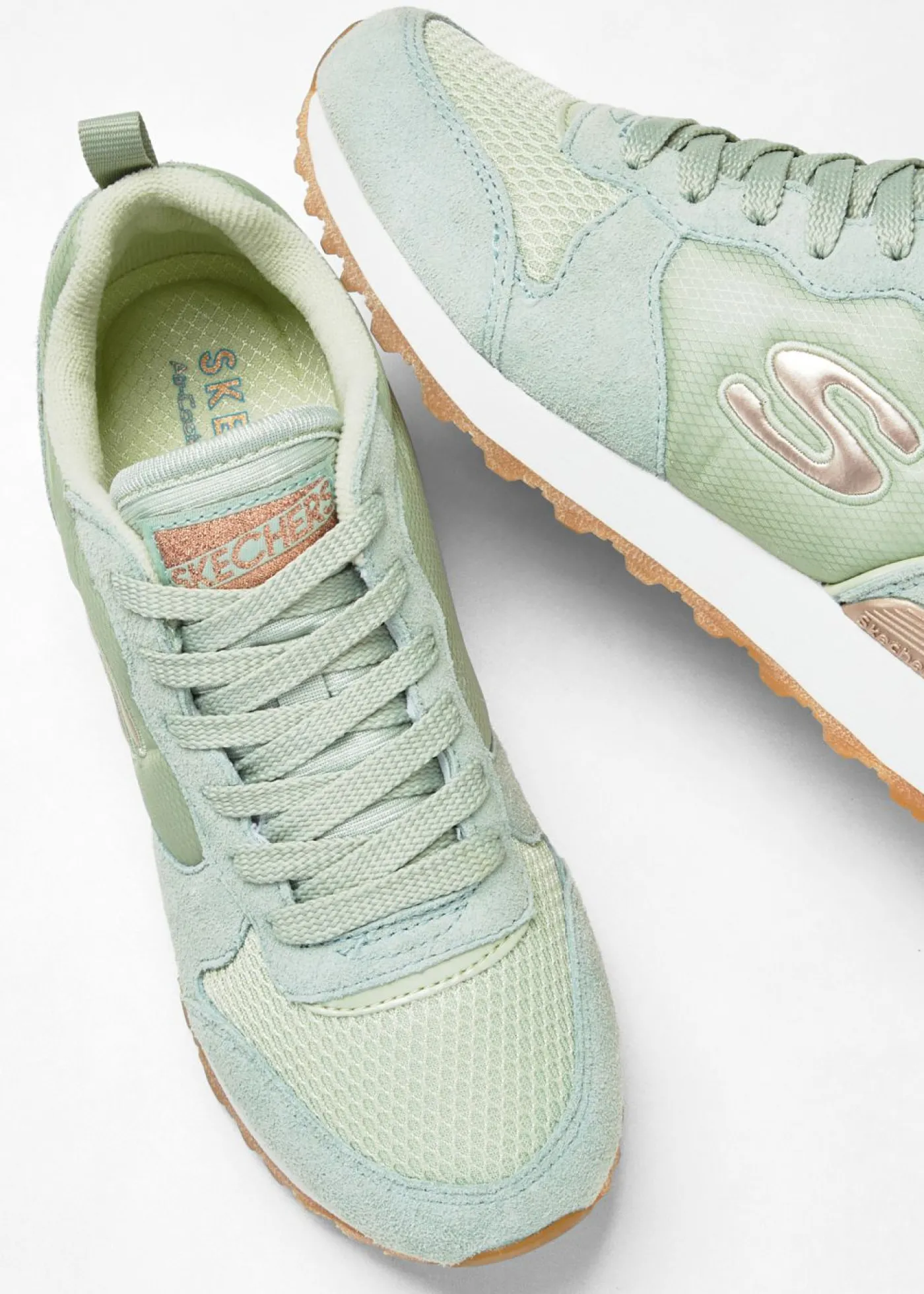 bonprix Skechers Zapatillas Skechers con espuma viscoelástica Verde menta Sale