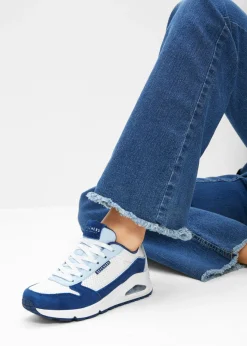 bonprix Skechers Zapatillas Skechers con espuma viscoelástica Blanco-azul Discount